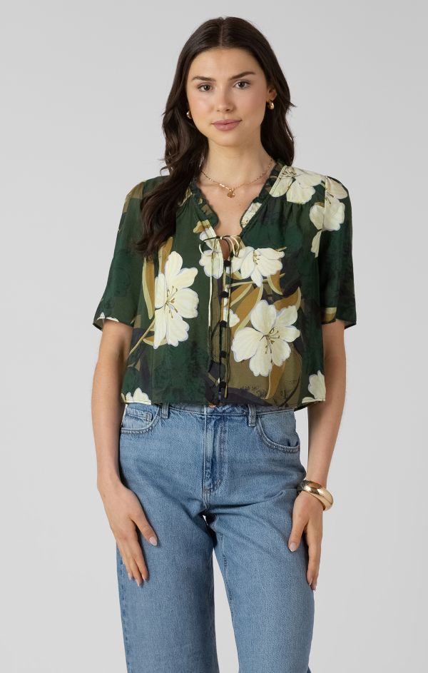 Blouse manches courtes