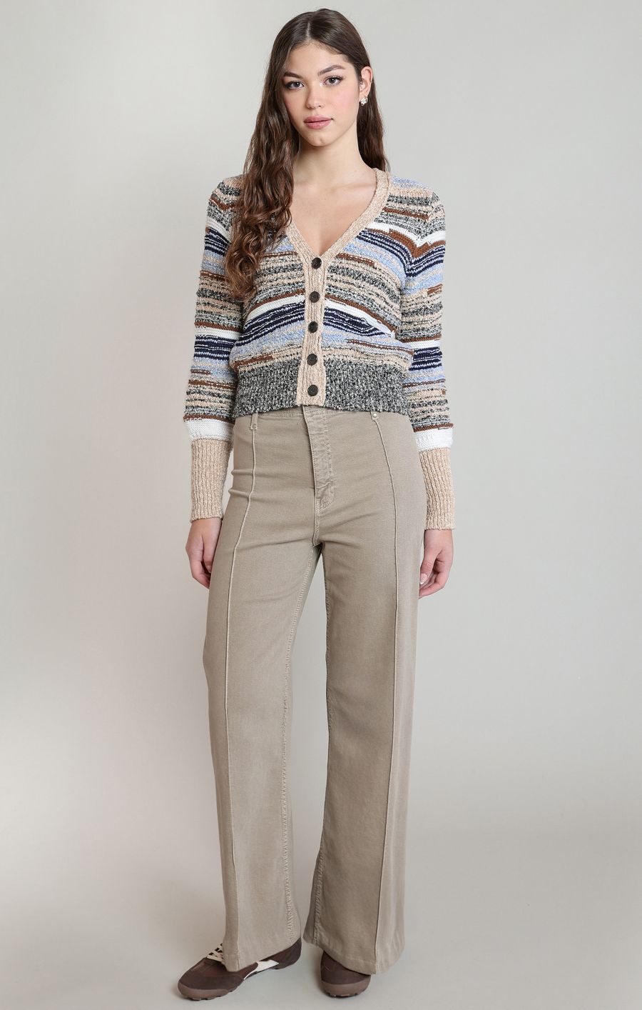Jeans jambe large uni - 2822729 D - Dex