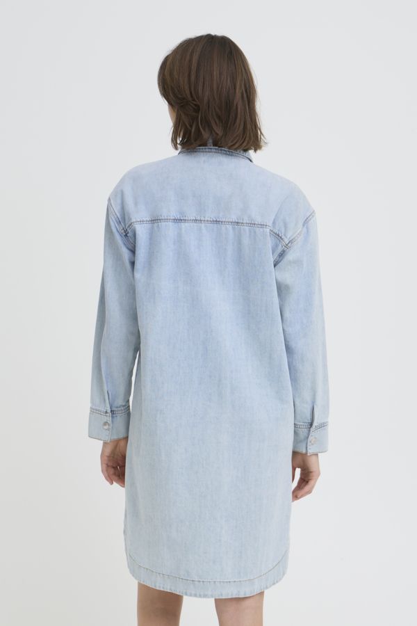 Robe chemisier jeans - 20617662 - Fransa