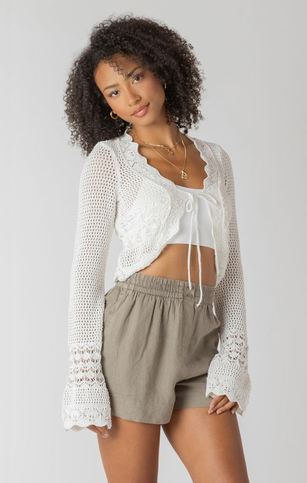 Cardigan crocheté - 2727253 DG - Room 34