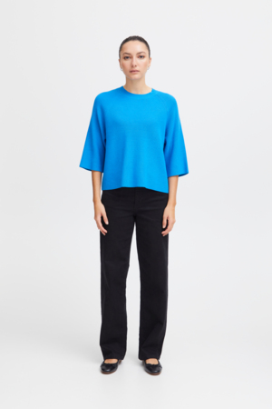 Chandail tricot manche raglan