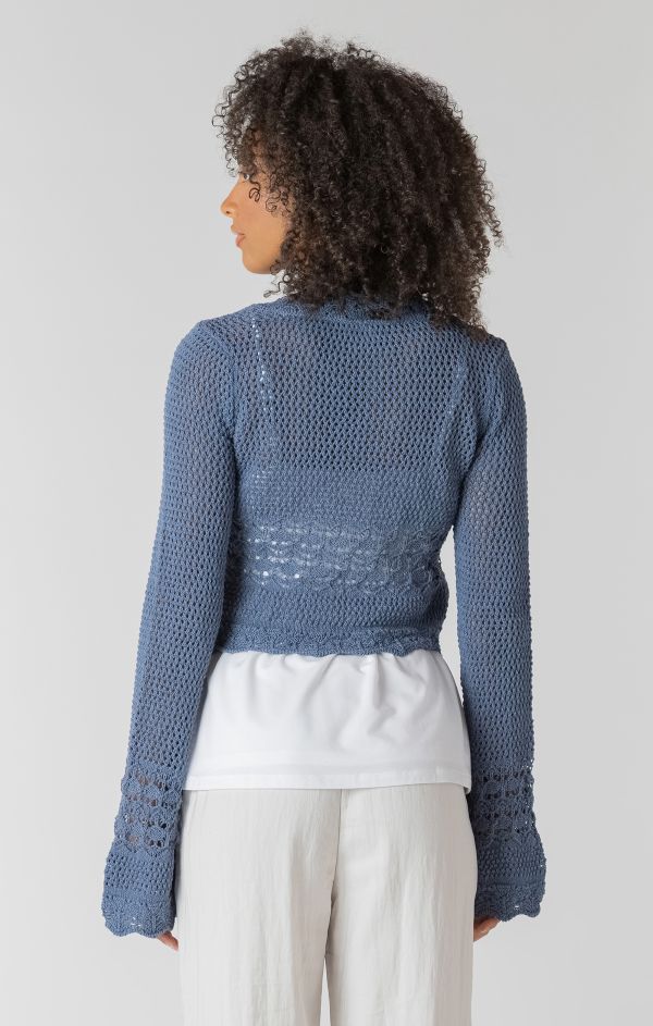 Cardigan crocheté - 2727253 DG - Room 34