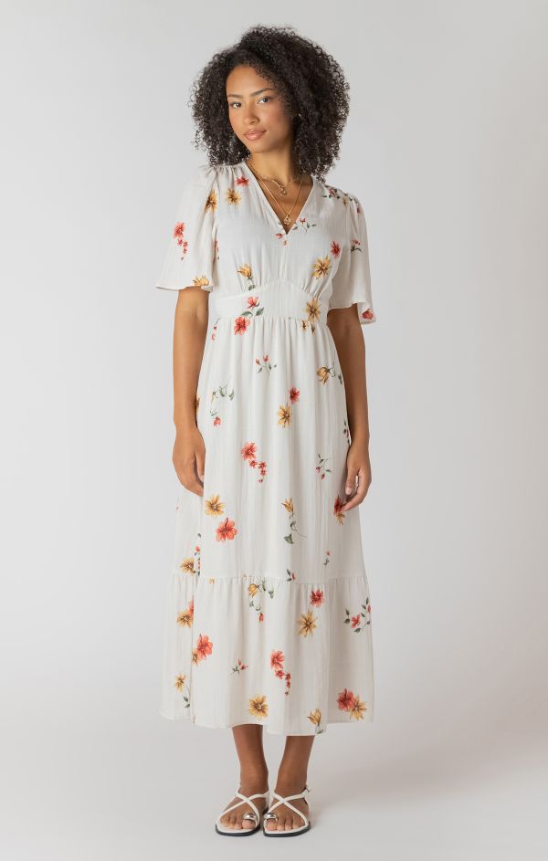 Robe maxi manches courtes - 2722528 DG - Room 34