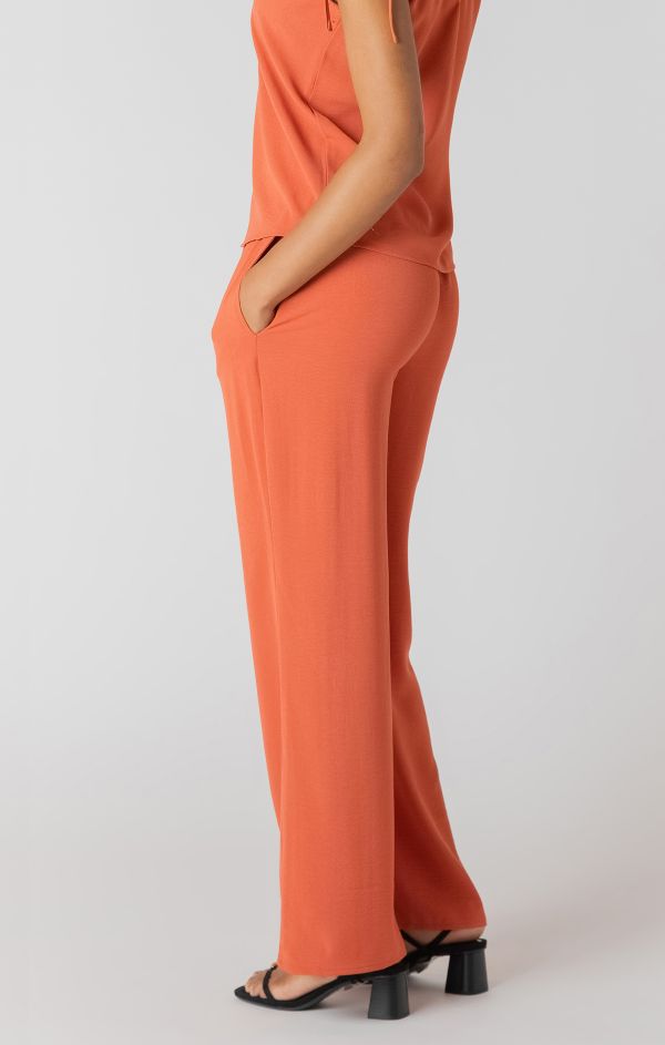 Pantalon jambes larges