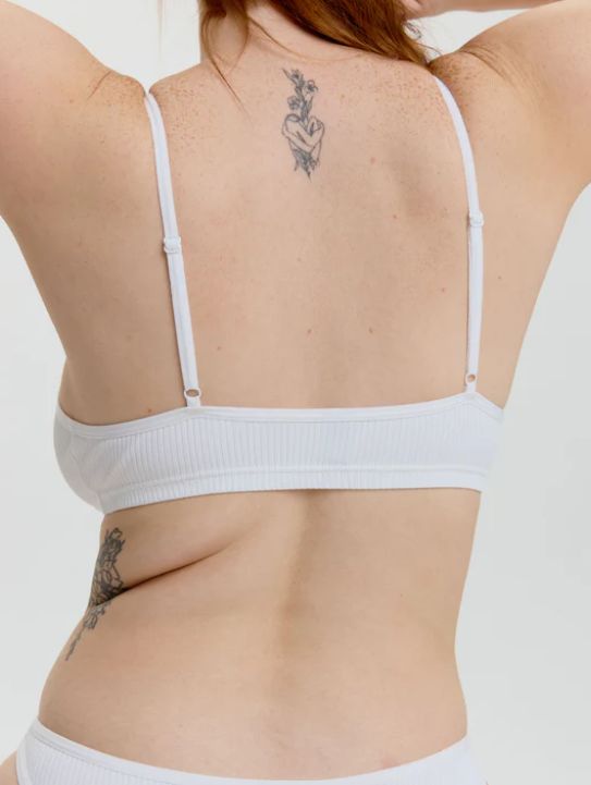 The rib bralette - 0239310 - Blush