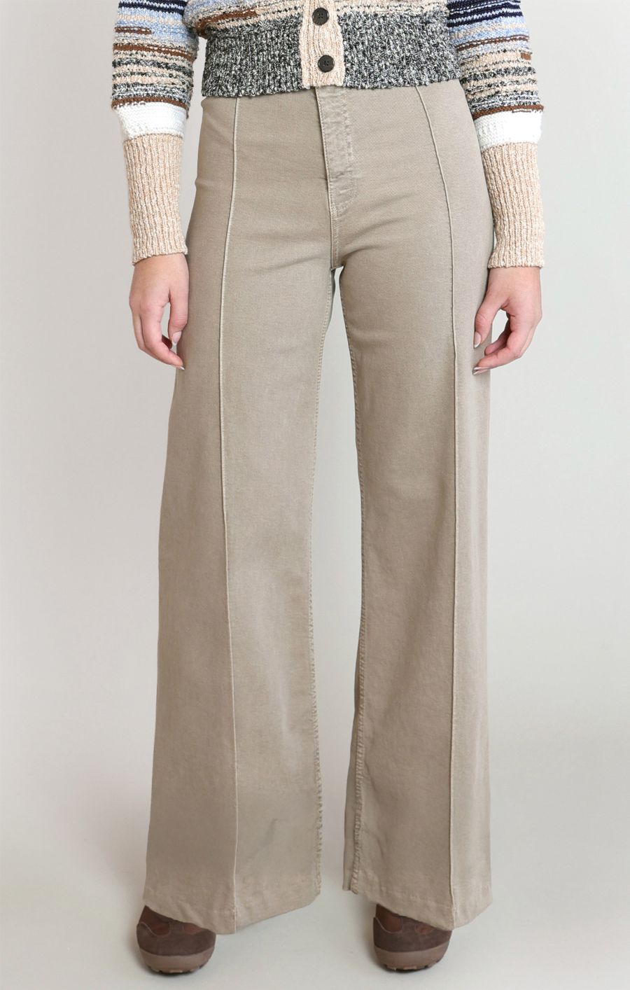 Jeans jambe large uni - 2822729 D - Dex