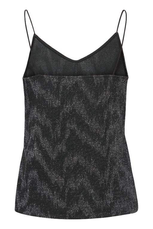 Camisole motif brillant chic