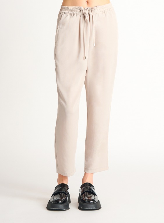 Pantalon chic soyeux uni - 2222704 T - Black Tape
