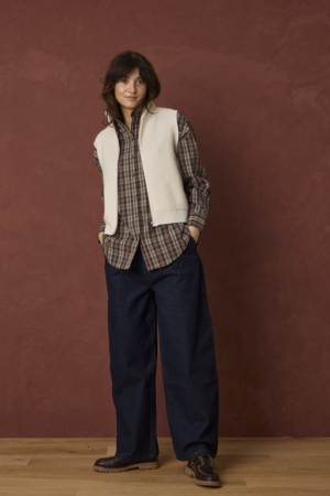 Veste tricot sans manche - 20618426 - Fransa