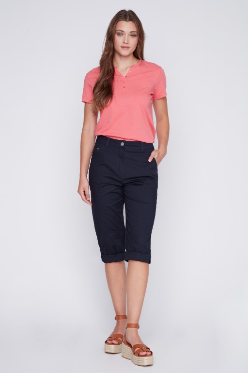 Pantalon capri jambes ajustables - 2411808 - C.Y.C. Coco Y. Club Inc