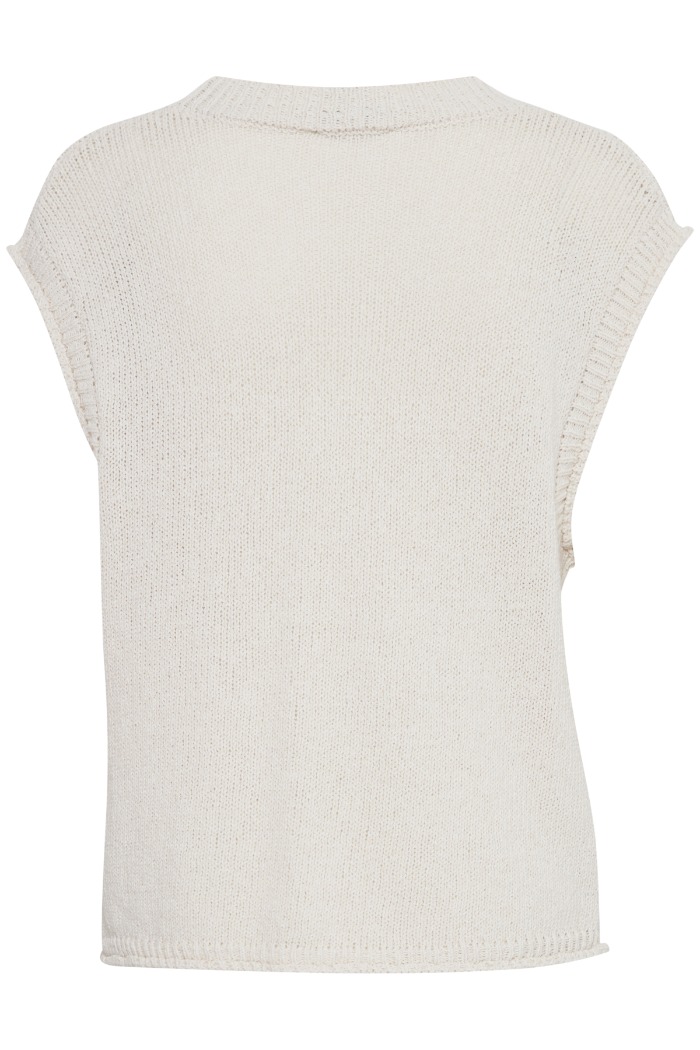 Débardeur tricot col en v