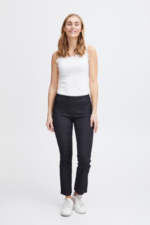 Pantalon pull on jambe droite - 20613374 - Fransa