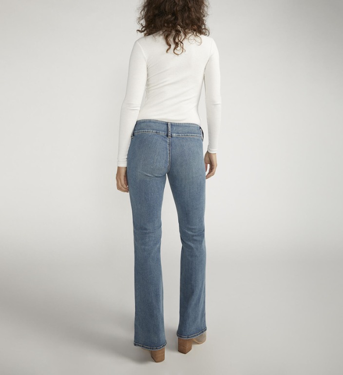 Jeans évasé taille basse