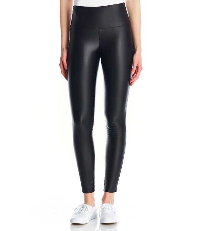 PANTALON SIMILI-CUIR UNI SKINNY STRETCH - 186003 TM - I Love Tyler Madison