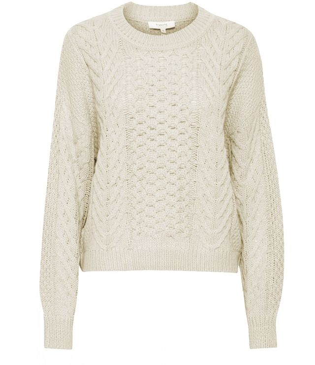 CHANDAIL TRICOT COL ROND TRESSÉ - 20809480 - B.Young
