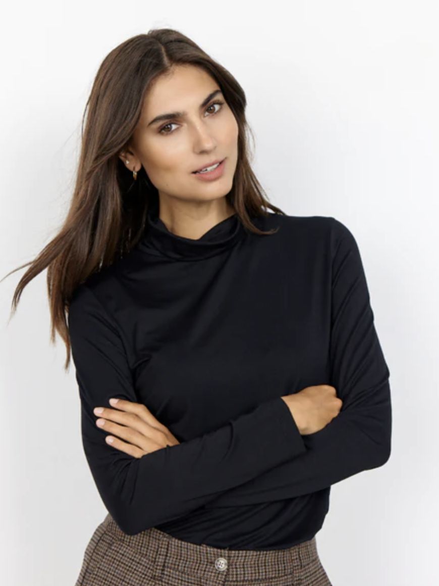 CHANDAIL COL ROULE UNI BASIC - 25899 - Soya Concept