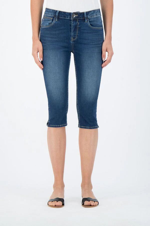 JEANS CAPRI TAILLE HAUTE EXTENSIBLE - 277.G - Garcia