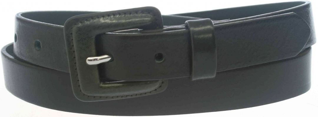 CEINTURE CUIR BOUCLE EN CUIR UNI - B27672 - Landes Canada Inc