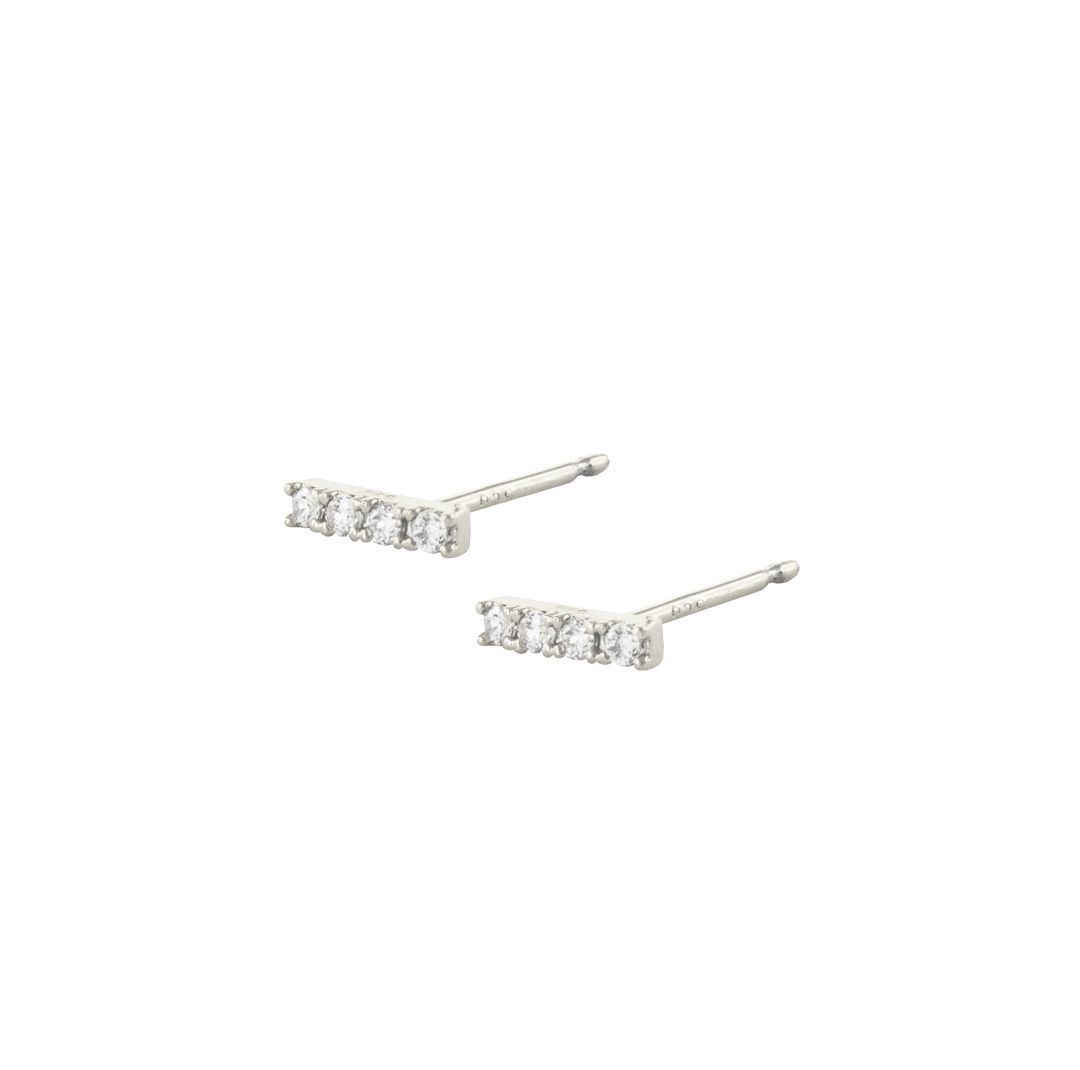 BOUCLE D'OREILLE RECTANGLE - YLZ2212E - Jackie J Fashion